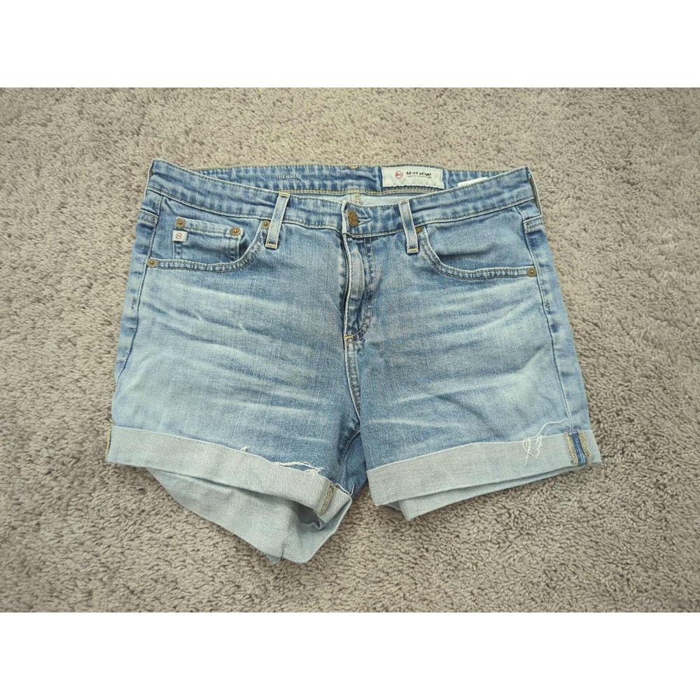 AG Adriano Goldschmied Jeans Shorts Womens 27R The Hailey Ex Boyfriend Roll Up - Picture 1 of 8